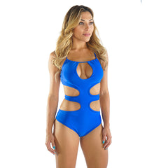 BLUE BANDAGE MONOKINI - Bikinis Market