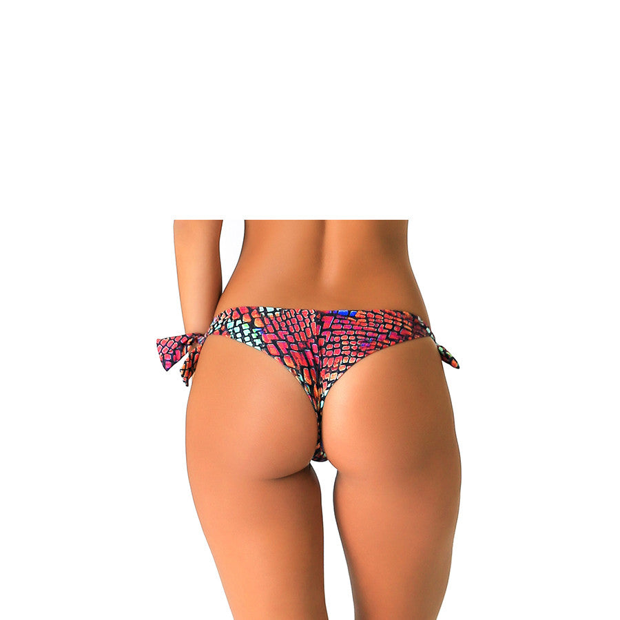 BOSSA SNAKESKIN BIKINI BOTTOM - Bikinis Market