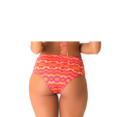 SOLANAS HEATWAVE HIGH WAIST BIKINI BOTTOM - Bikinis Market