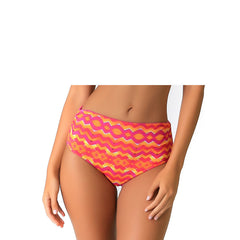 SOLANAS HEATWAVE HIGH WAIST BIKINI BOTTOM - Bikinis Market