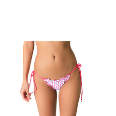HANAMANU PINK POLKA BIKINI BOTTOM - Bikinis Market