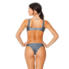 OREGON LOTUS GRAY MONOKINI - Bikinis Market