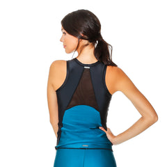 GIRL SLIM TEAL TANK TOP - Bikinis Market