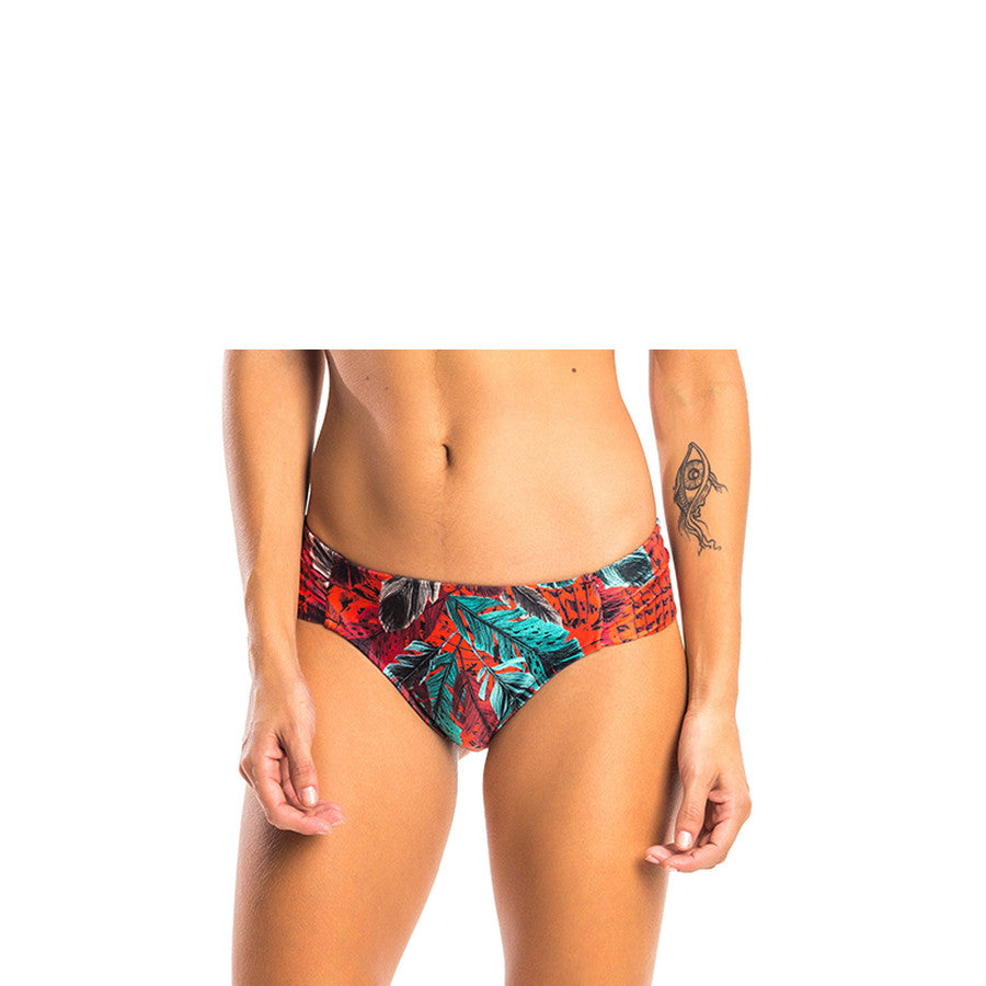 NEWQ TRANCOSO RED BIKINI BOTTOM - Bikinis Market
