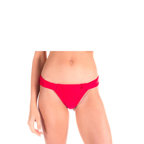 BRISA RED BIKINI BOTTOM - Bikinis Market