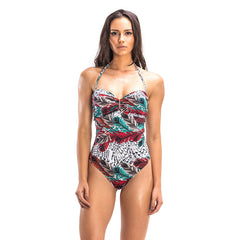 ARMANI TRANCOSO WHITE ONE PIECE - Bikinis Market
