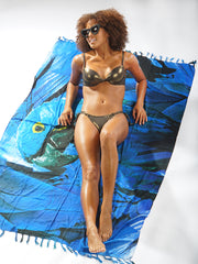 CANGA - BRAZILIAN COVER UP / BEACH BLANKET - Bikinis Market