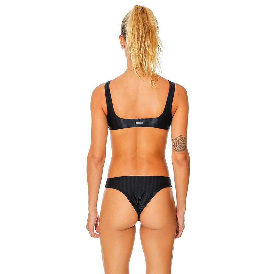 OREGON LOTUS BLACK MONOKINI - Bikinis Market