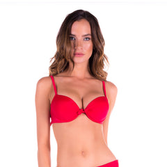 HELO RED BIKINI TOP - Bikinis Market